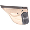  DOWN4SOUND PODS | DUAL 6.5" REAR DOOR SPEAKER PODS FOR THE 2001-2005 HONDA CIVIC 4 DOOR SEDAN 