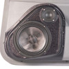  DOWN4SOUND PODS | 8" + 3.5" FRONT DOOR SPEAKER PODS FOR THE 2005-2007 DODGE CHARGER 