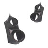  DOWN4SOUND PODS | 3.5" +  2" LOWER A-PILLAR SPEAKER PODS FOR THE 2006-2012 FORD FUSION 