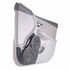 DOWN4SOUND PODS | DUAL 6.5" LOWER FRONT DOOR SPEAKER PODS FOR THE 2009-2013 TOYOTA COROLLA 