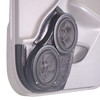  DOWN4SOUND PODS | DUAL 6.5" LOWER FRONT DOOR SPEAKER PODS FOR THE 2009-2013 TOYOTA COROLLA 