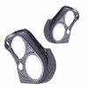  DOWN4SOUND PODS | DUAL 6.5" + DUAL 2" FRONT DOOR SPEAKER PODS FOR THE 2012-2016 SUBARU IMPREZA & CROSSTREK 
