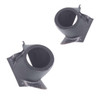  DOWN4SOUND PODS | 3.5" A-PILLAR SPEAKER PODS FOR THE 2014-2018 SILVERADO & SIERRA (WITH DRIVER HANDLE) 
