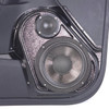  DOWN4SOUND PODS | 8" +  3.5" LOWER FRONT DOOR SPEAKER PODS FOR THE 2014-2019 TOYOTA COROLLA 