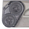  DOWN4SOUND PODS | DUAL 6.5" REAR DOOR SPEAKER PODS FOR THE 1992-1996 CHEVROLET CAPRICE IMPALA SS 