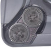  DOWN4SOUND PODS | DUAL 6.5" FRONT DOOR SPEAKER PODS FOR THE 1996-2000 HONDA CIVIC 4 DOOR 