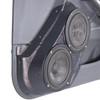  DOWN4SOUND PODS | DUAL 6.5" FRONT DOOR SPEAKER PODS FOR THE 1996-2000 HONDA CIVIC 4 DOOR 