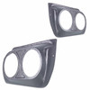  DOWN4SOUND PODS | DUAL 6.5" FRONT DOOR SPEAKER PODS FOR THE 1998-2004 NISSAN FRONTIER 