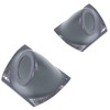  DOWN4SOUND PODS | 2" LOWER A-PILLAR SPEAKER PODS FOR THE 2000-2004 NISSAN FRONTIER 