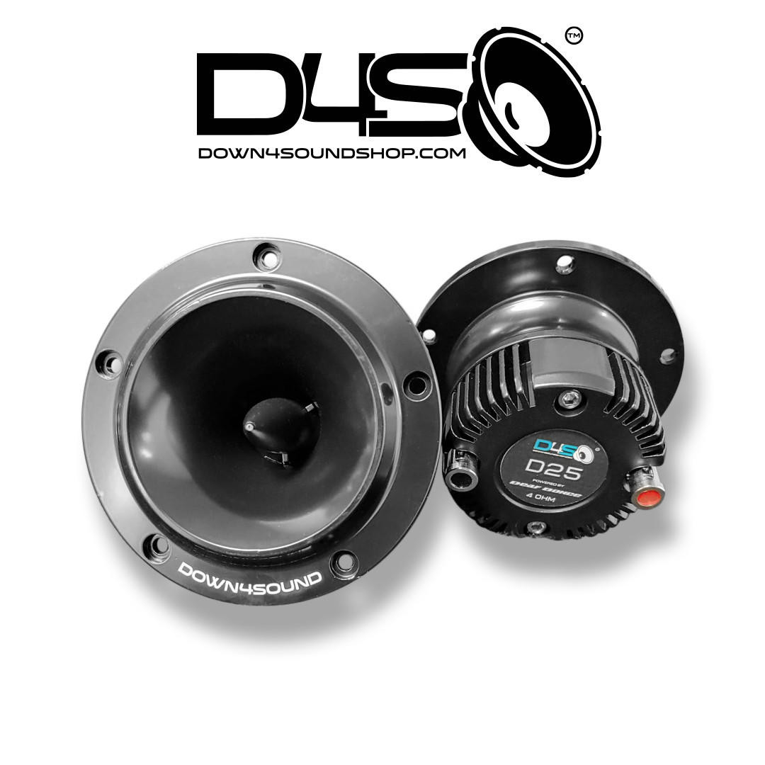 DOWN4SOUND | D25 NEO SUPER TWEETERS (PAIR) - Down4Sound Shop