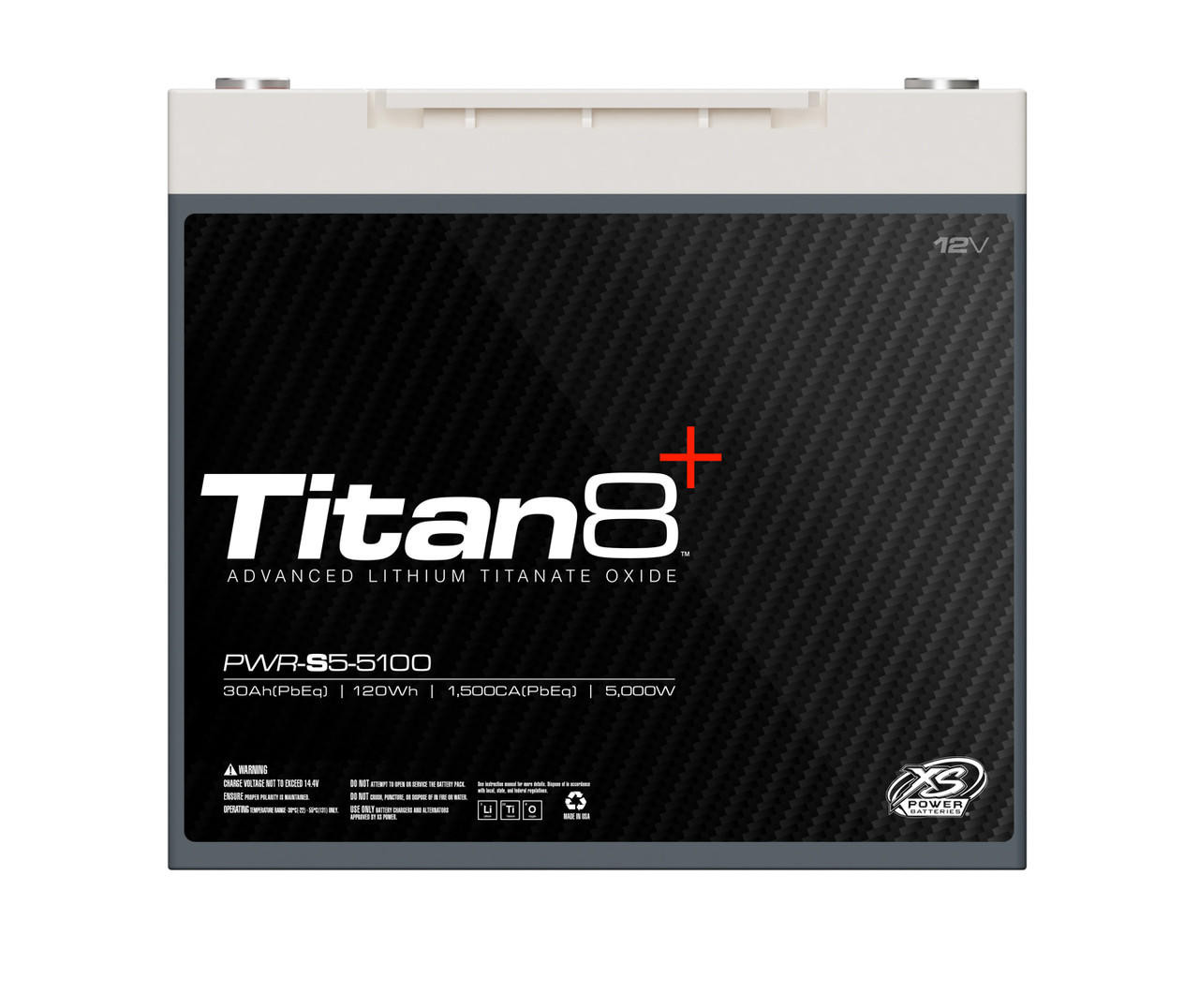 XS Power PWR-S5-5100 12V Lithium Battery
