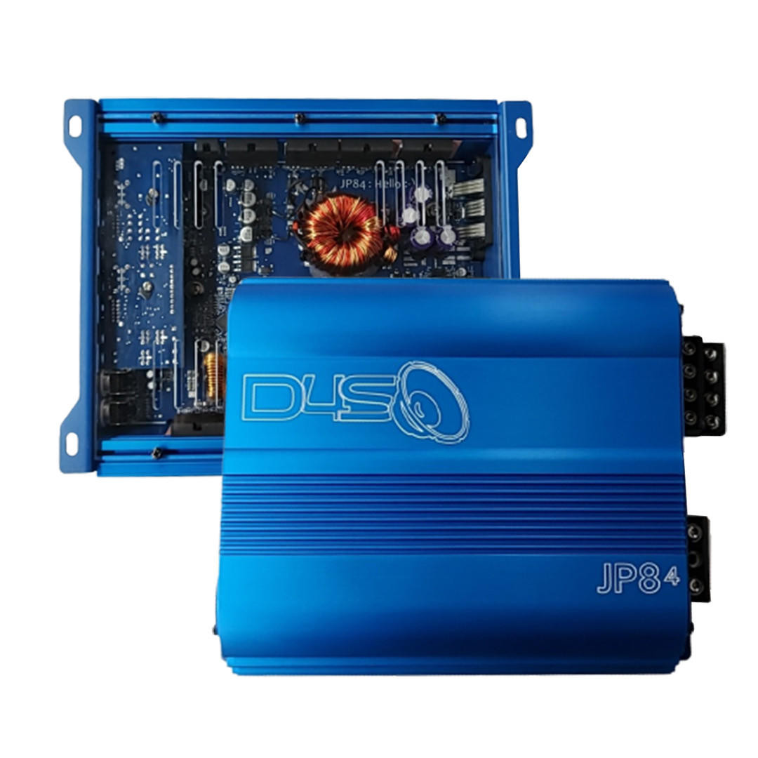 DOWN4SOUND | JP84 - BLUE | 400W RMS | 4 CHANNEL AMPLIFIER