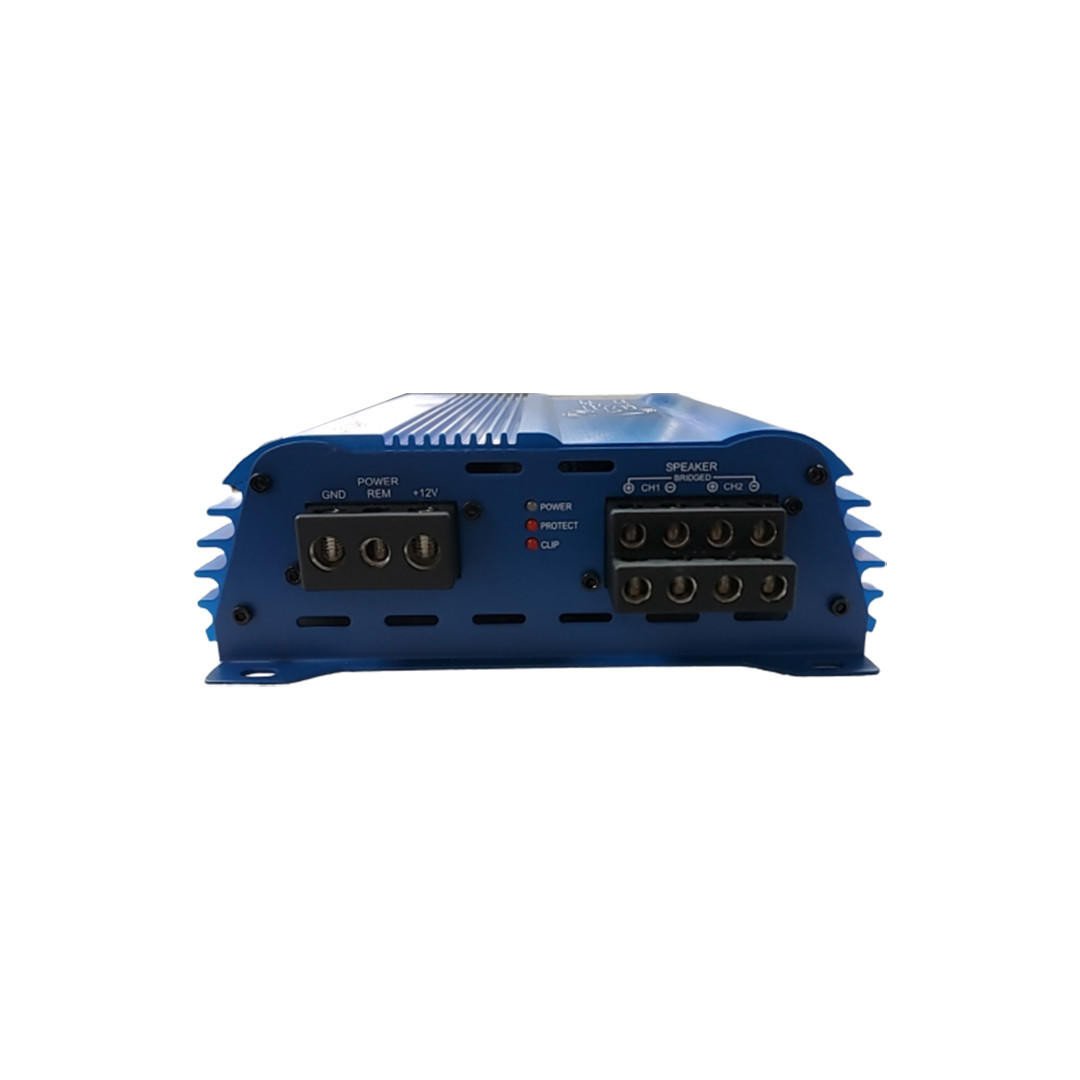 DOWN4SOUND | JP84 - BLUE | 400W RMS | 4 CHANNEL AMPLIFIER
