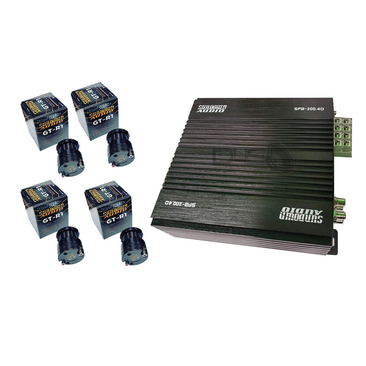 Sundown SFB 200.4 + 4 Sundown GTR1 COMBO Down4Sound Shop
