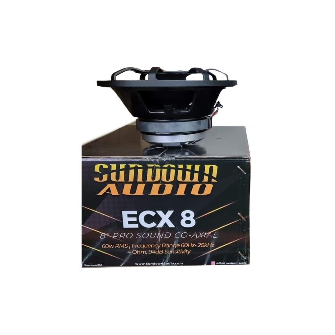 SUNDOWN AUDIO | ECX 8 - 8 INCH 60W RMS COAXIAL SPEAKER 4 OHM