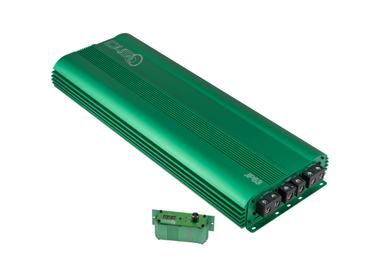 DOWN4SOUND JP83 GREEN | 8300W RMS AMPLIFIER - Down4Sound Shop