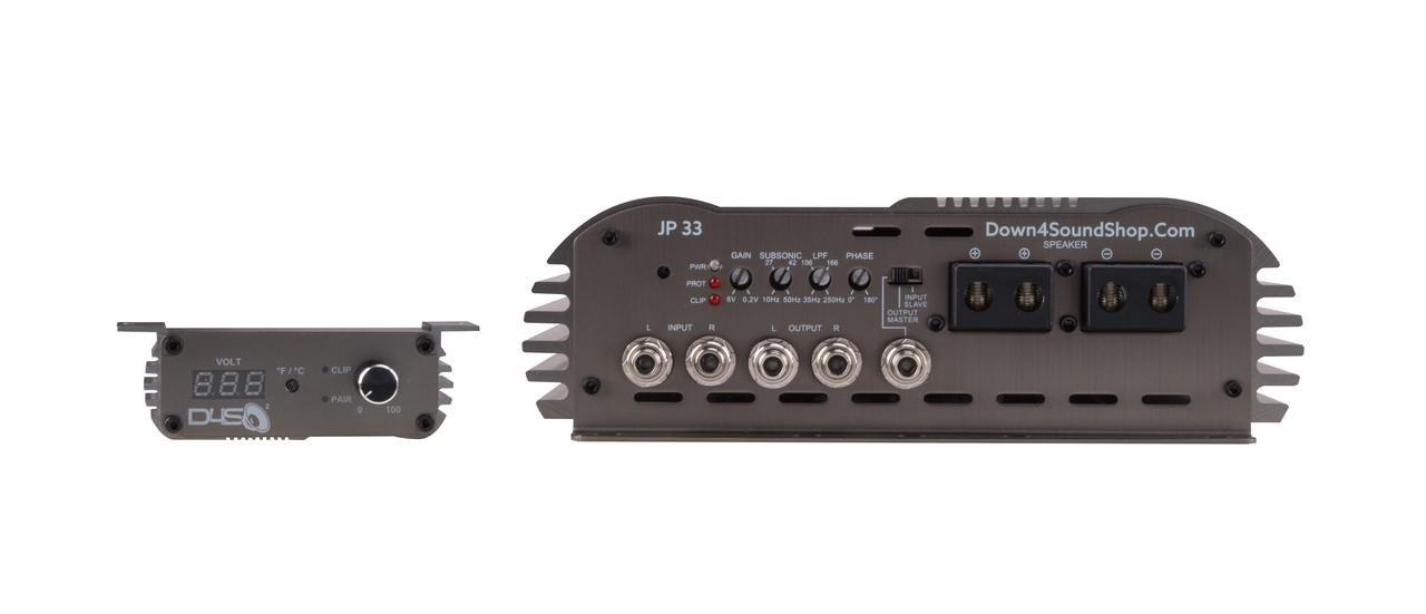 DOWN4SOUND | JP33 TITANIUM | 3300W RMS AMPLIFIER - Down4Sound Shop