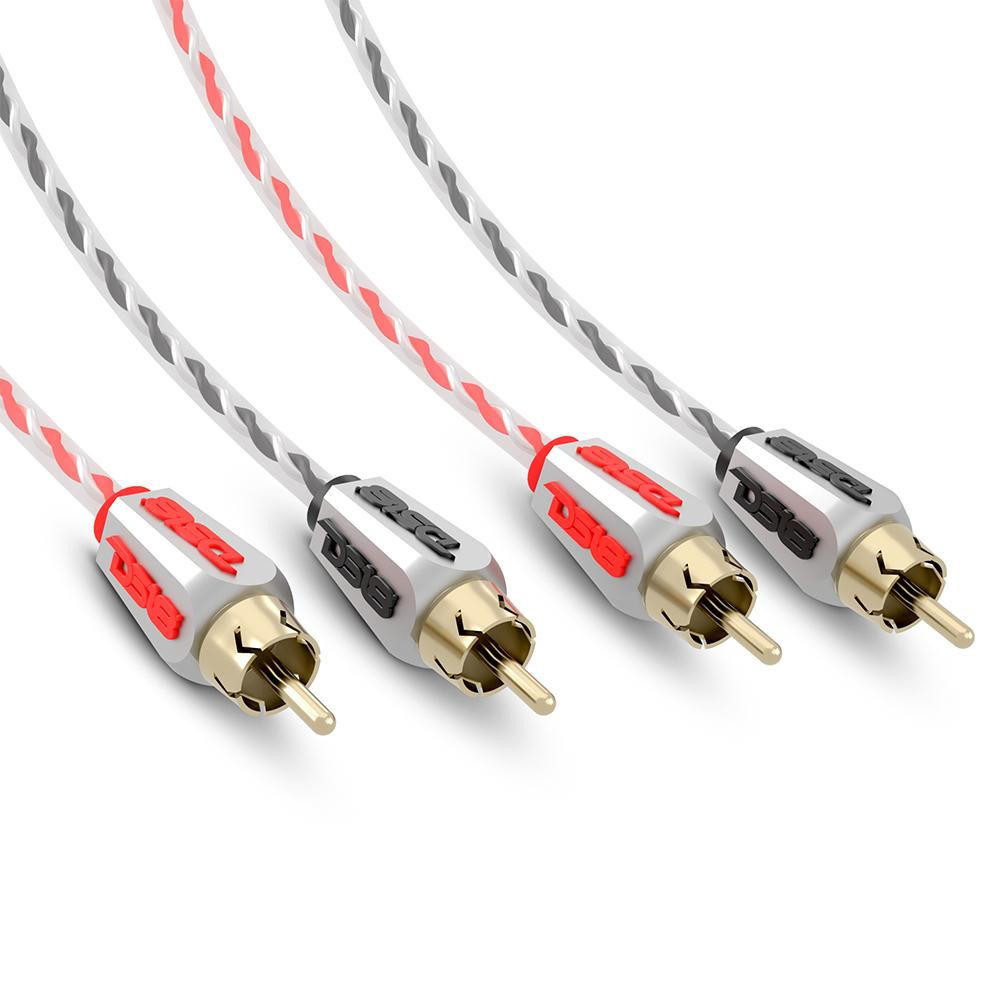 SME ENGLAND RCAケーブル 110cm DS18 HQRCA-20FT Dual Twist RCA Cable - 20 Ft Long