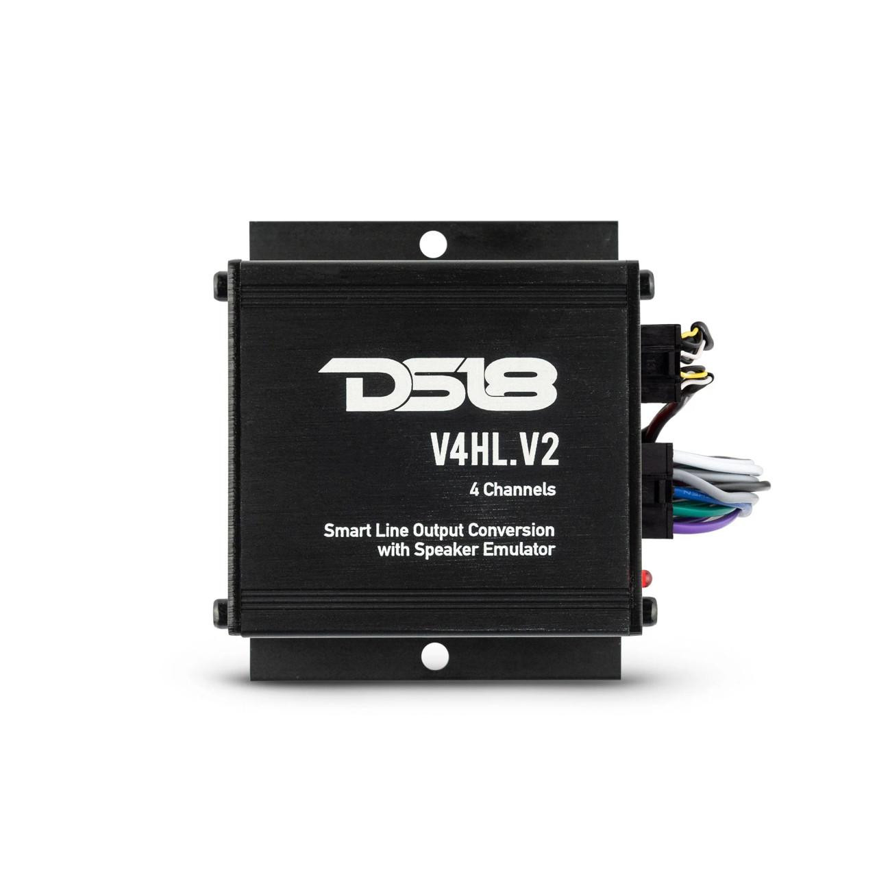 DS18 V4HL Hi/Lo Converter 4-Channel with 12 Volt Trigger Output