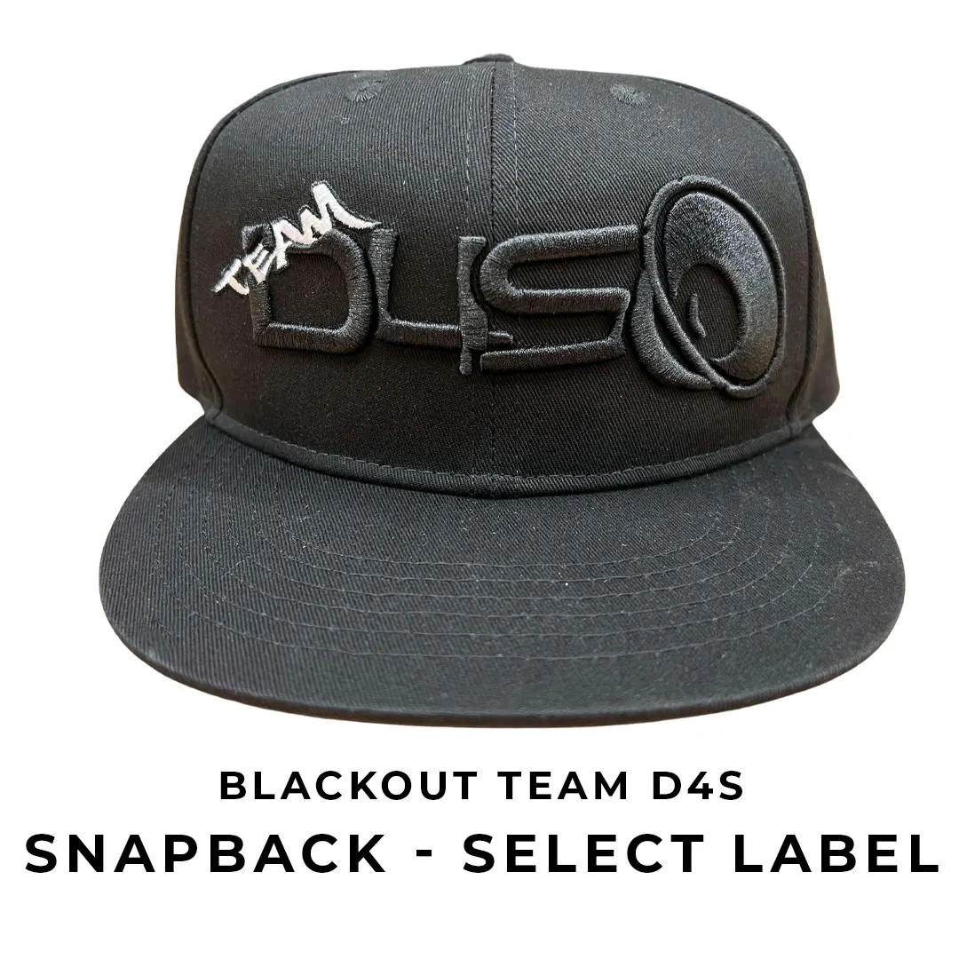 DOWN4SOUND | TEAM D4S BLACKOUT SELECT LABEL SNAP BACK SLIGHT