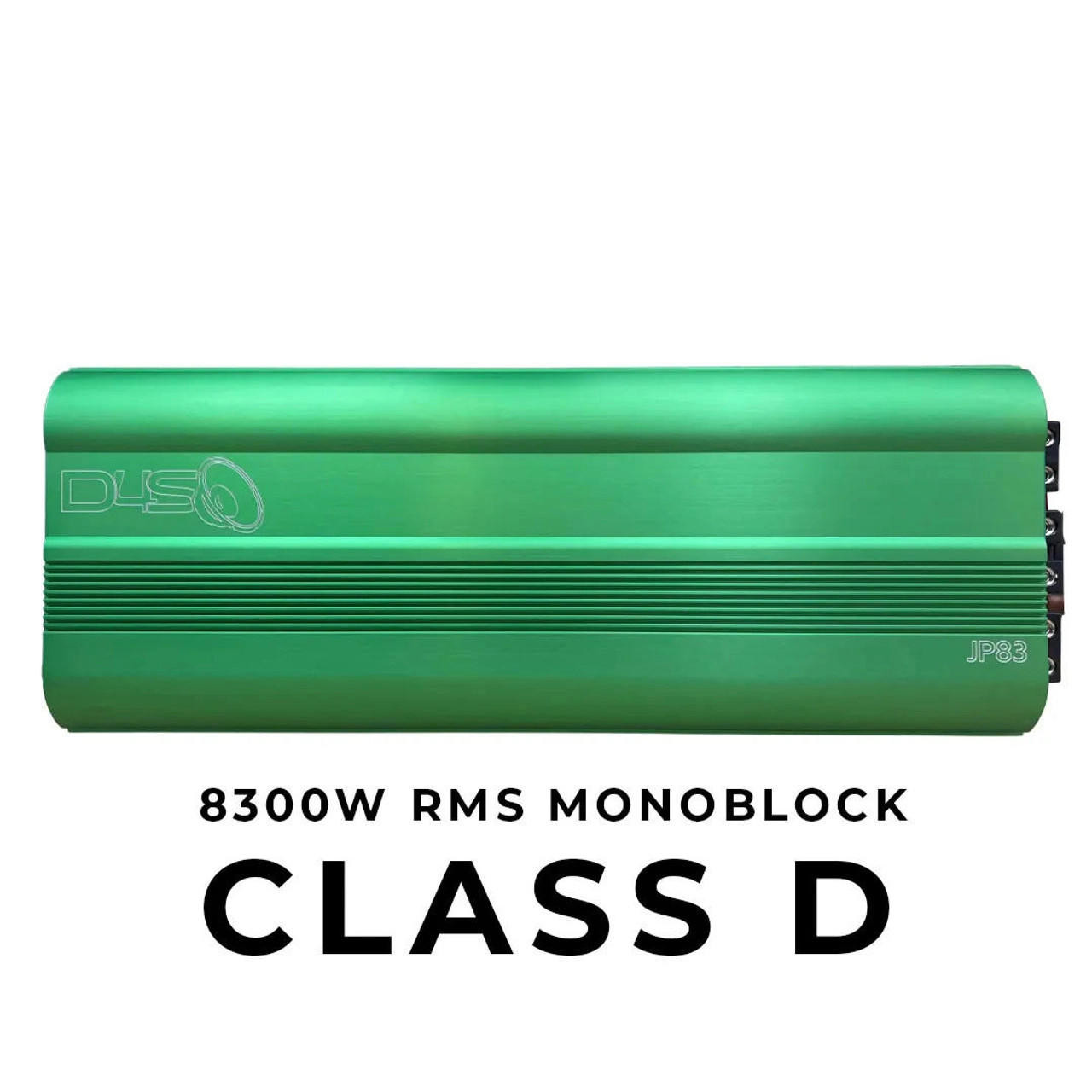 DOWN4SOUND REFURBISHED | JP83 GREEN | 8300W RMS AMPLIFIER