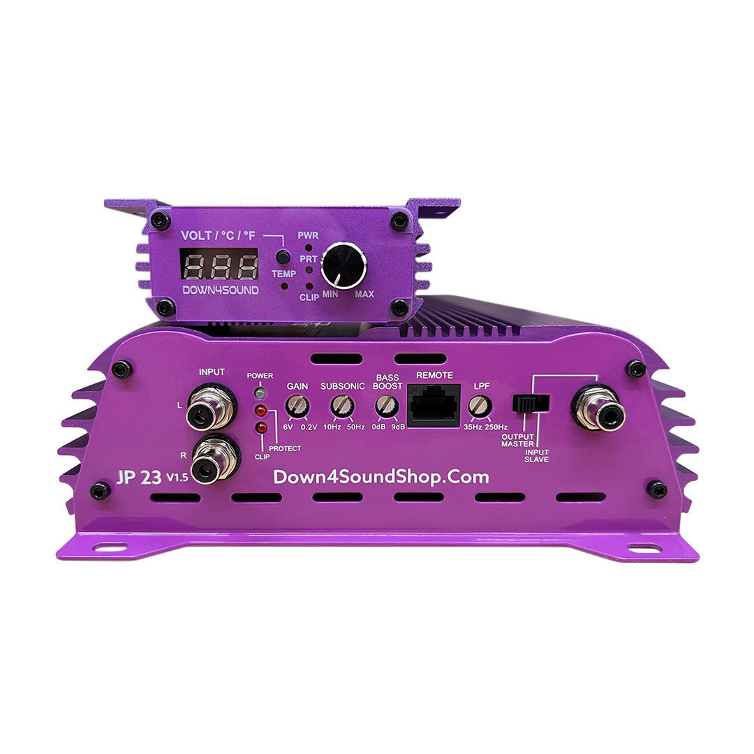 DOWN4SOUND | JP23 V1.5 ELITE PURPLE | 2300W RMS AMPLIFIER