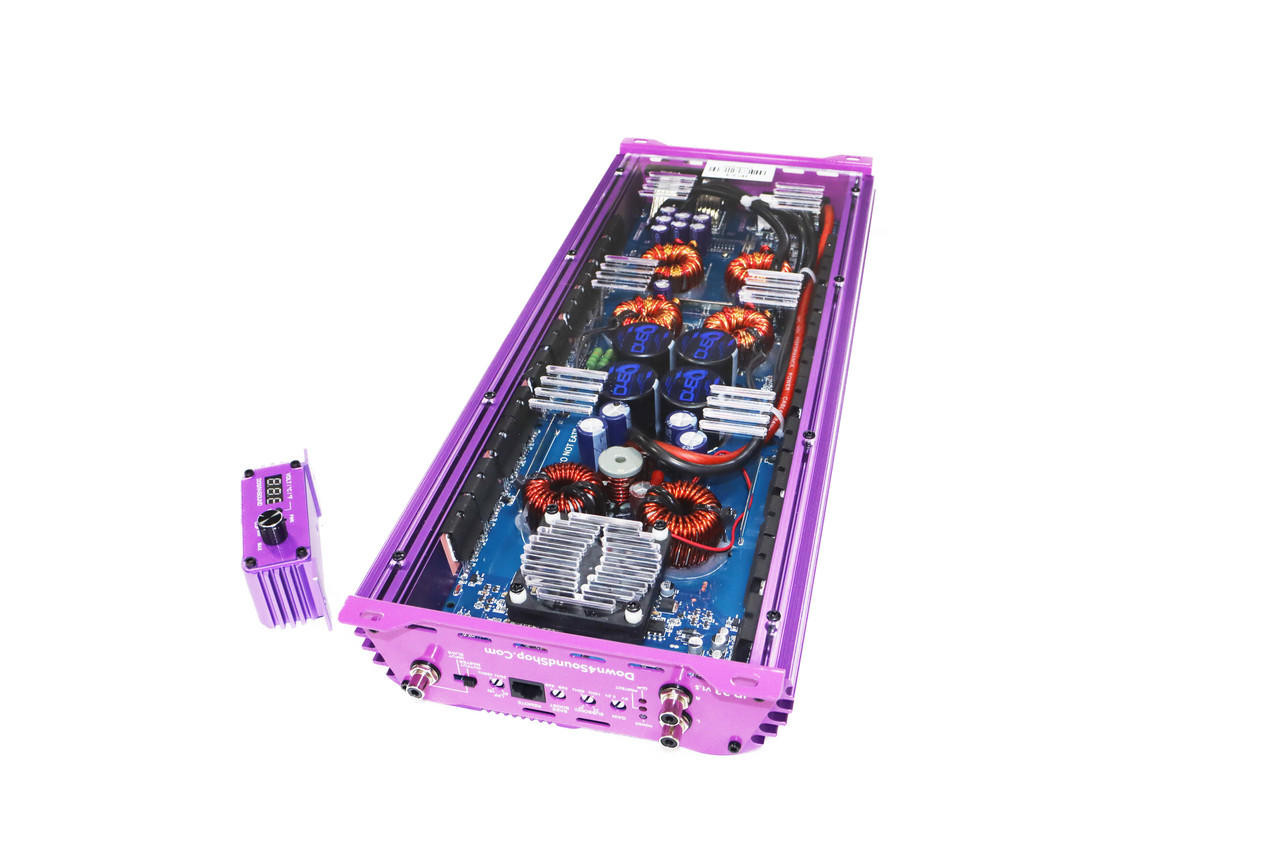 DOWN4SOUND | JP23 V1.5 ELITE PURPLE | 2300W RMS AMPLIFIER