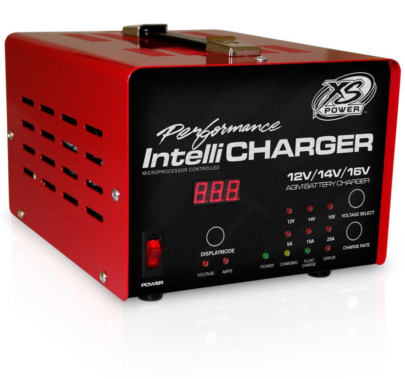 XS POWER | 1005 - 12/16V BATTERY INTELLICHARGER 5A 15A 25A