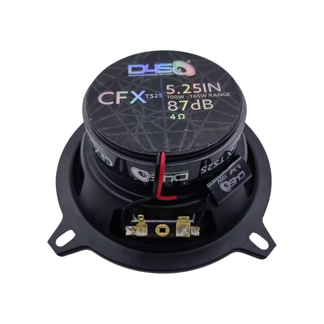 DOWN4SOUND | CFXT525 - 5.25 INCH CAR AUDIO SPEAKERS - 165W RMS