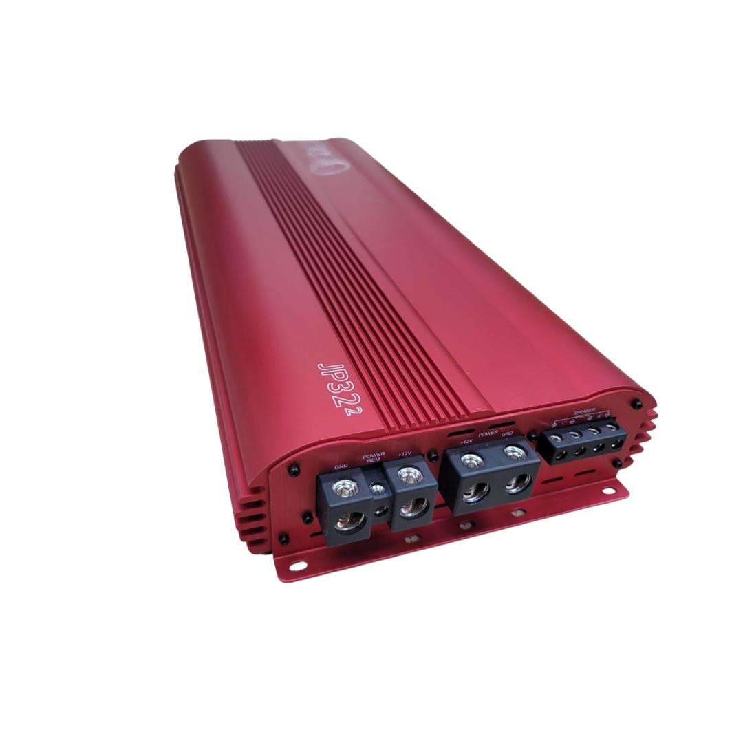 DOWN4SOUND | JP322 RED | 6000W RMS | 2 CHANNEL AMPLIFIER