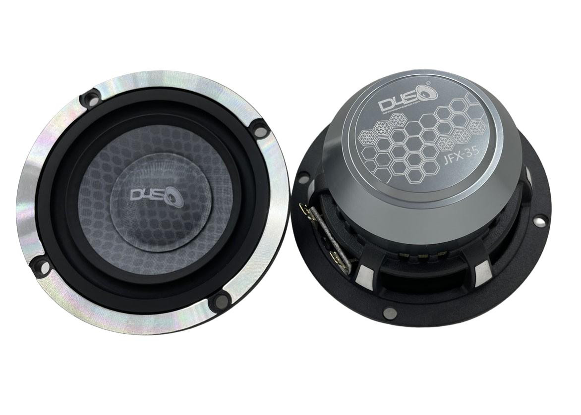DOWN4SOUND | JFX35 - 3.5 INCH CAR AUDIO SPEAKERS - 100W RMS