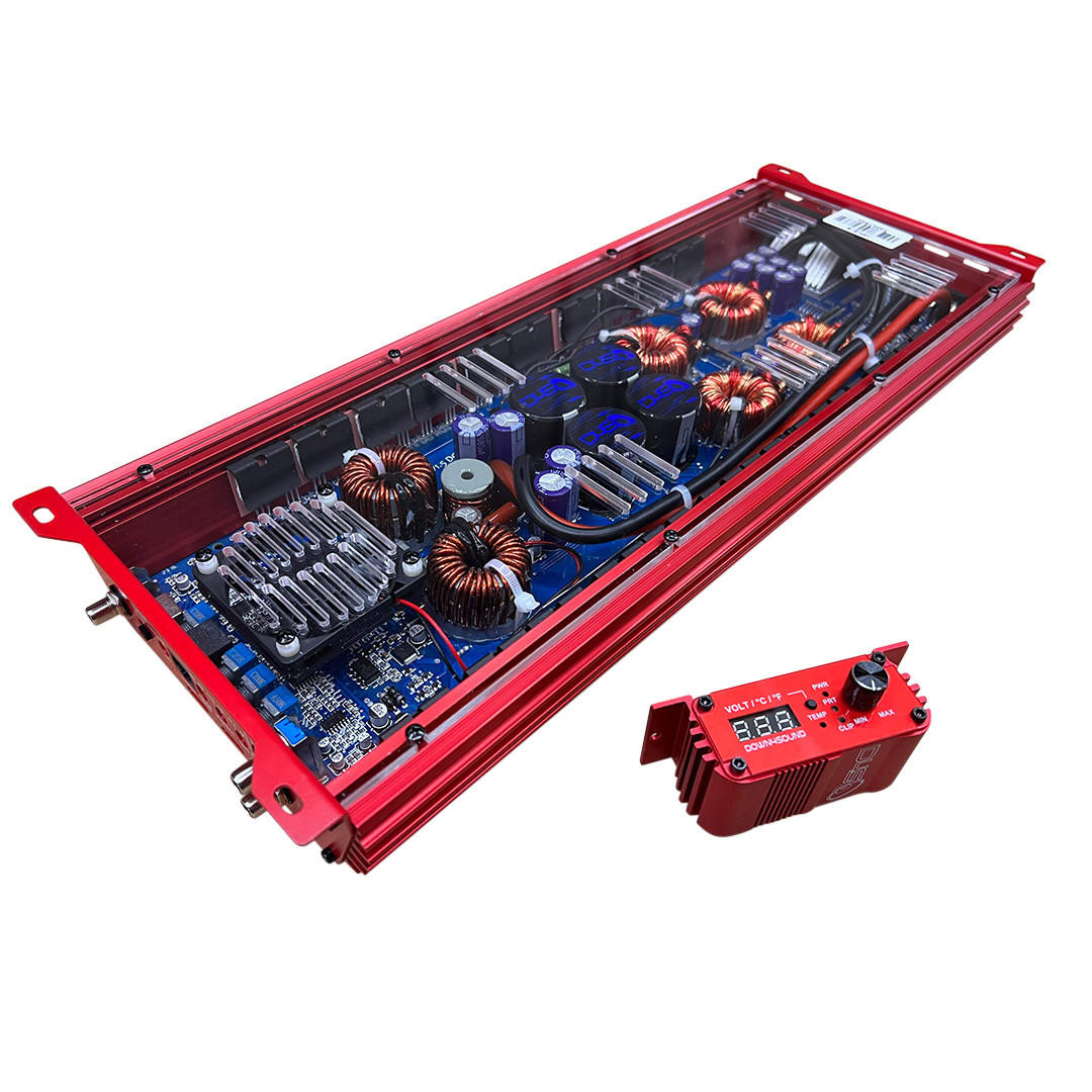 DOWN4SOUND | JP23 V1.5 ELITE RED | 2300W RMS AMPLIFIER