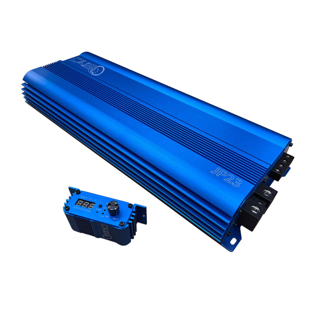 DOWN4SOUND JP23 V1.5 ELITE BLUE | 2300W RMS AMPLIFIER - Down4Sound