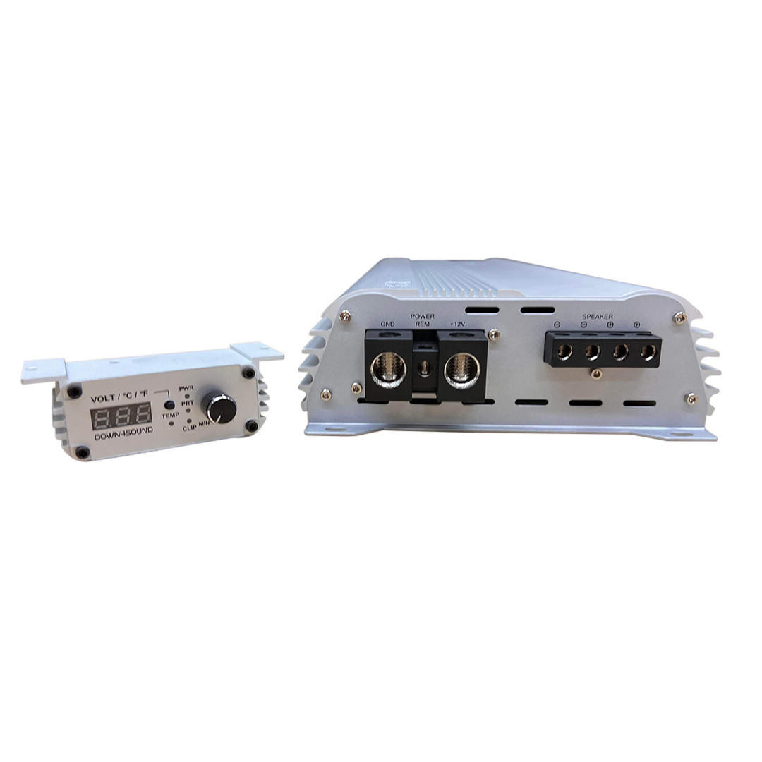 DOWN4SOUND JP23 V1.5 ELITE WHITE SILVER | 2300W RMS AMPLIFIER