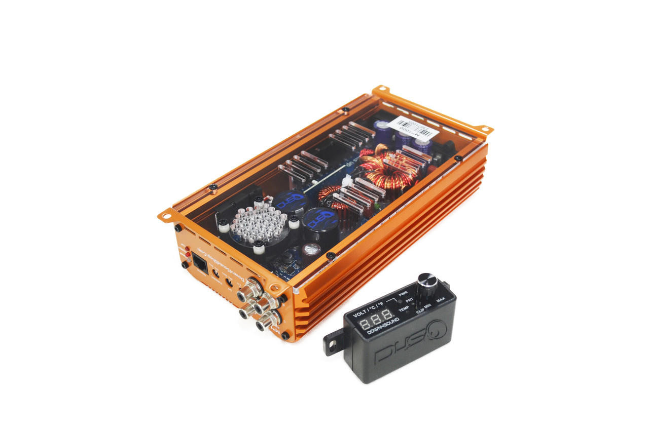 DOWN4SOUND | MM1000 (MINI MAXX) - ORANGE | 1000W RMS MINI CAR