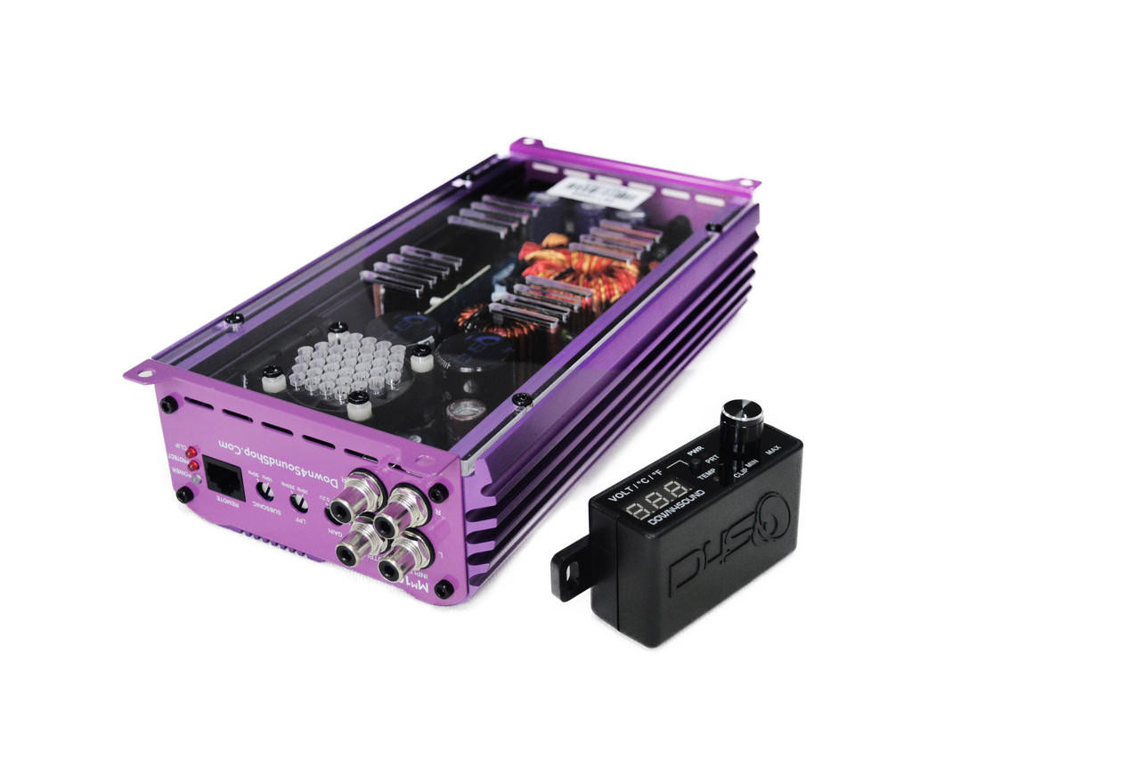 DOWN4SOUND MM1000 (MINI MAXX) - PURPLE | 1000W RMS MINI CAR AUDIO