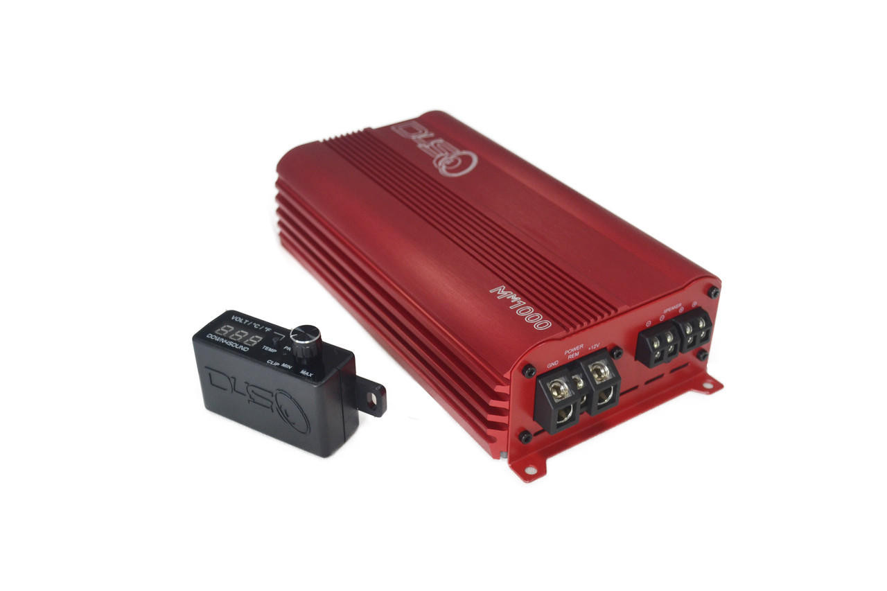 DOWN4SOUND | MM1000 (MINI MAXX) - RED | 1000W RMS MINI CAR AUDIO DOWN4SOUND | MM1000 (MINI MAXX) - RED | 1000W RMS MINI CAR AUDIO