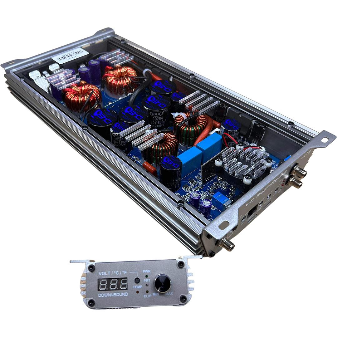 DOWN4SOUND | JP23 V2 - GRAY | 2800W RMS AMPLIFIER - Down4Sound Shop