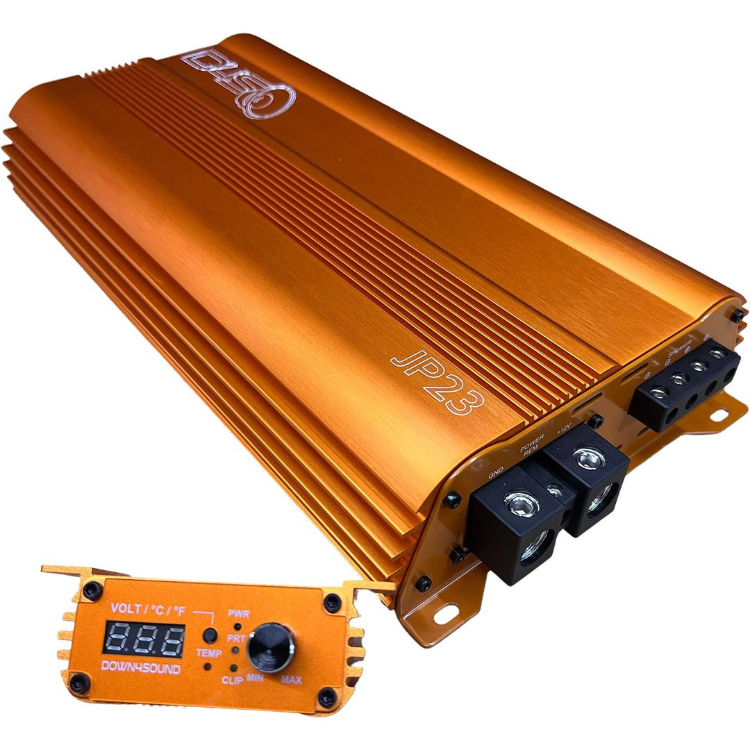 DOWN4SOUND | JP23 V2 - ORANGE | 2800W RMS AMPLIFIER - Down4Sound Shop