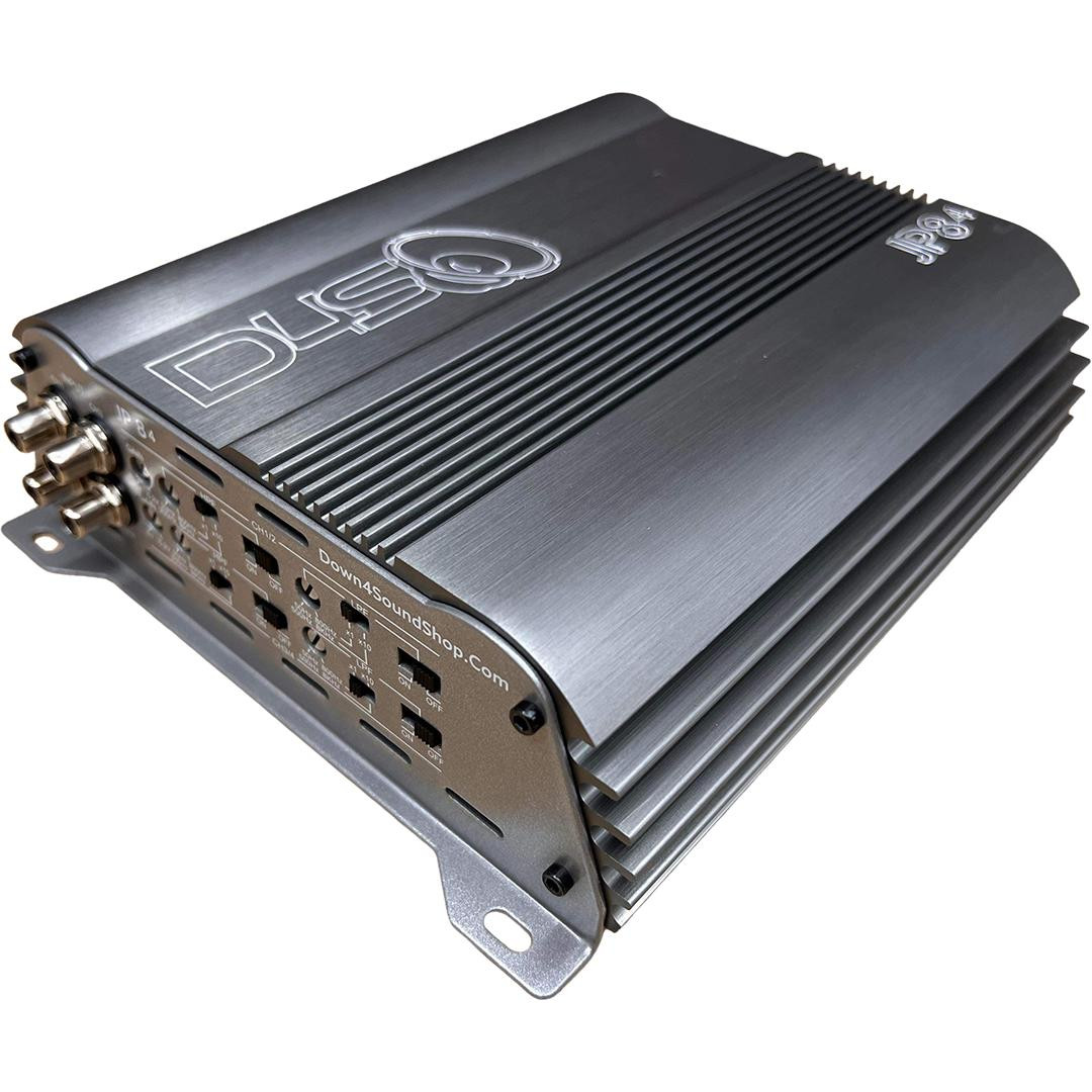 DOWN4SOUND JP84 - GRAY | 400W RMS 4CH AMPLIFIER - Down4Sound Shop