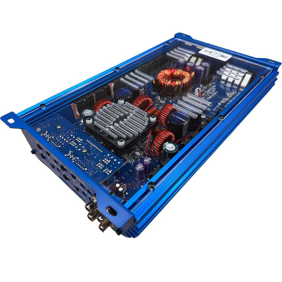 DOWN4SOUND | JP234 - BLUE | 2000W | 4 CHANNEL AMPLIFIER