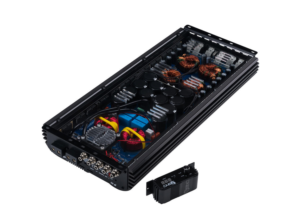 DOWN4SOUND | JP63 BLACK | 6300W RMS AMPLIFIER - Down4Sound Shop