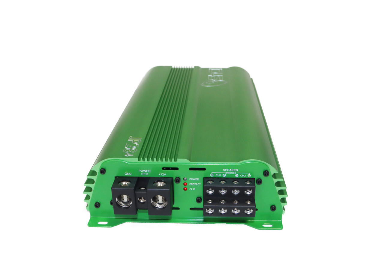 DOWN4SOUND | JP284 - GREEN | 3000W | 4 CHANNEL AMPLIFIER