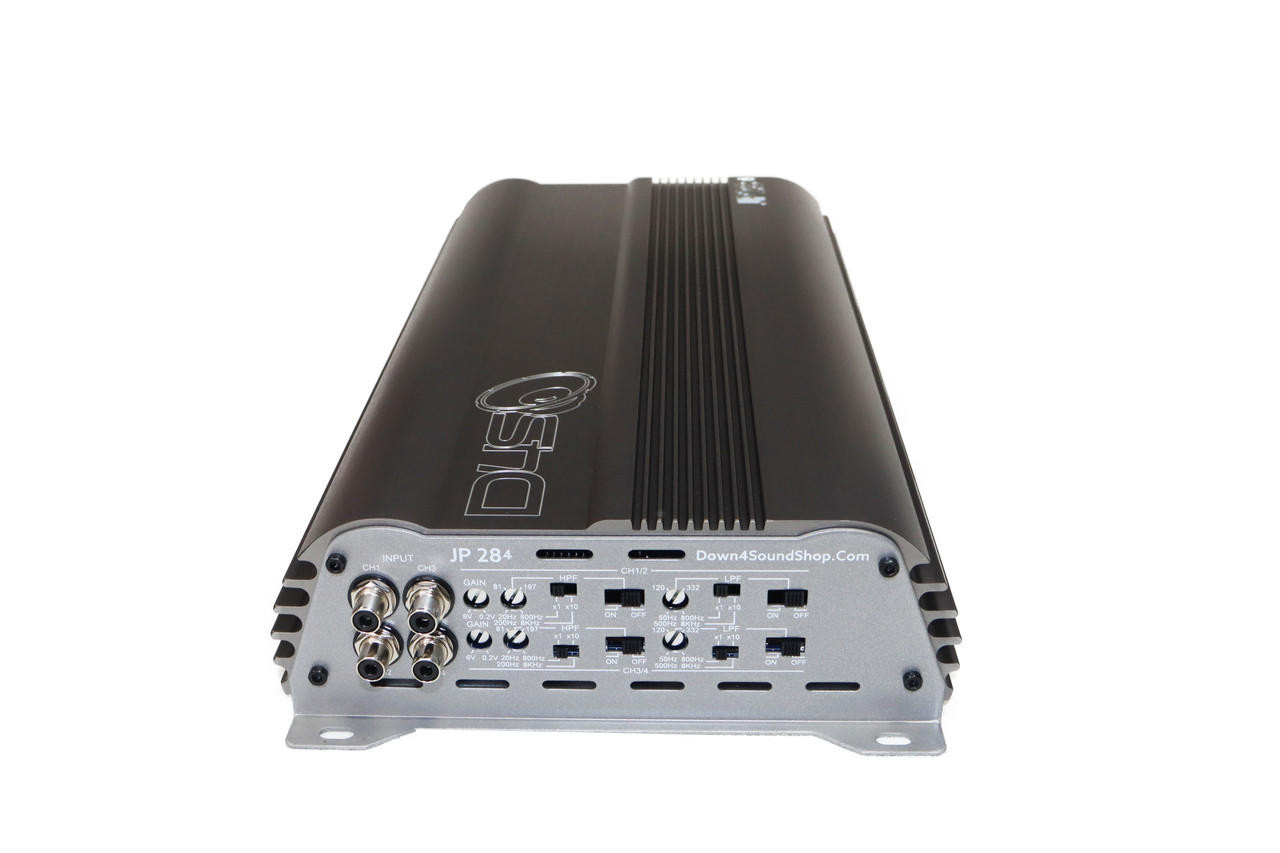 DOWN4SOUND | JP284 - GRAY | 3000W | 4 CHANNEL AMPLIFIER