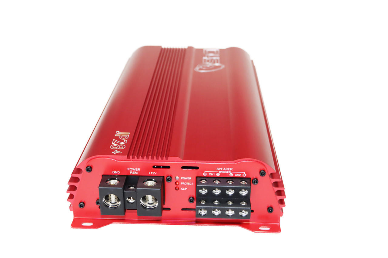 DOWN4SOUND | JP284 - RED | 3000W | 4 CHANNEL AMPLIFIER