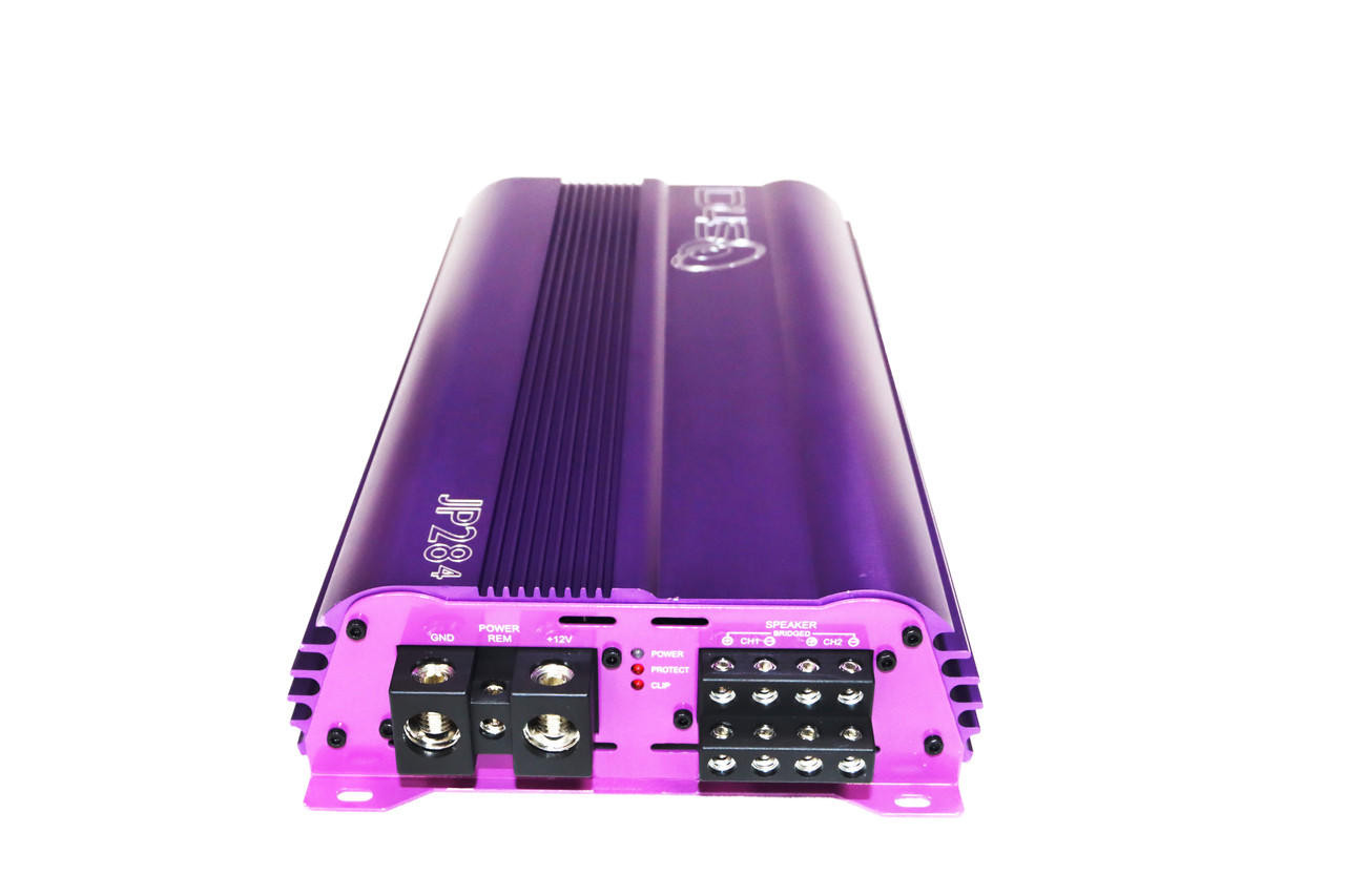 DOWN4SOUND JP284 - PURPLE | 3000W 4 CHANNEL AMPLIFIER - Down4Sound