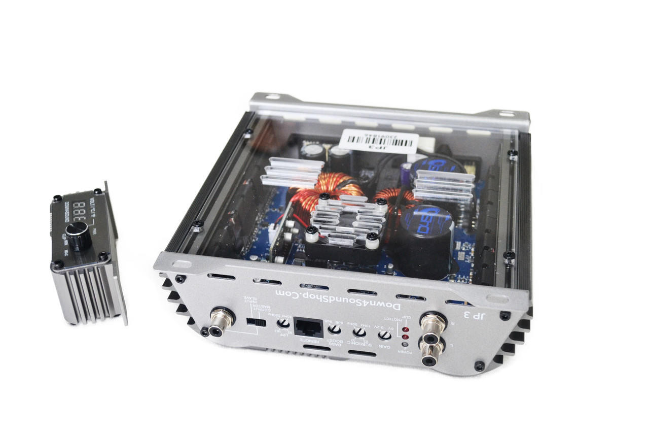 DOWN4SOUND JP3 CPT GRAY | 555W RMS - 4 2 1 ANY-OHM AMPLIFIER