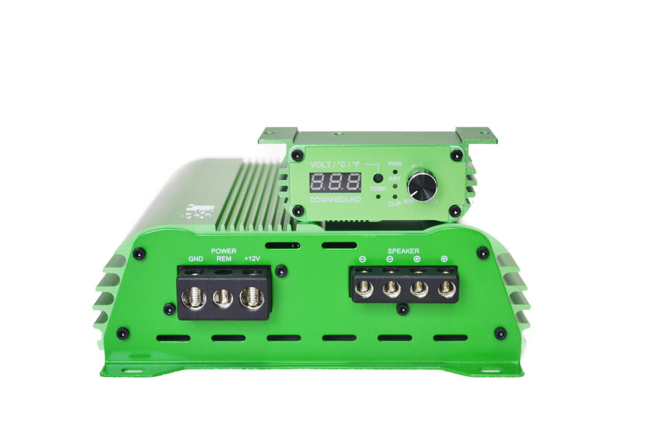 DOWN4SOUND | JP3 CPT GREEN | 555W RMS | 4 2 1 ANY-OHM AMPLIFIER