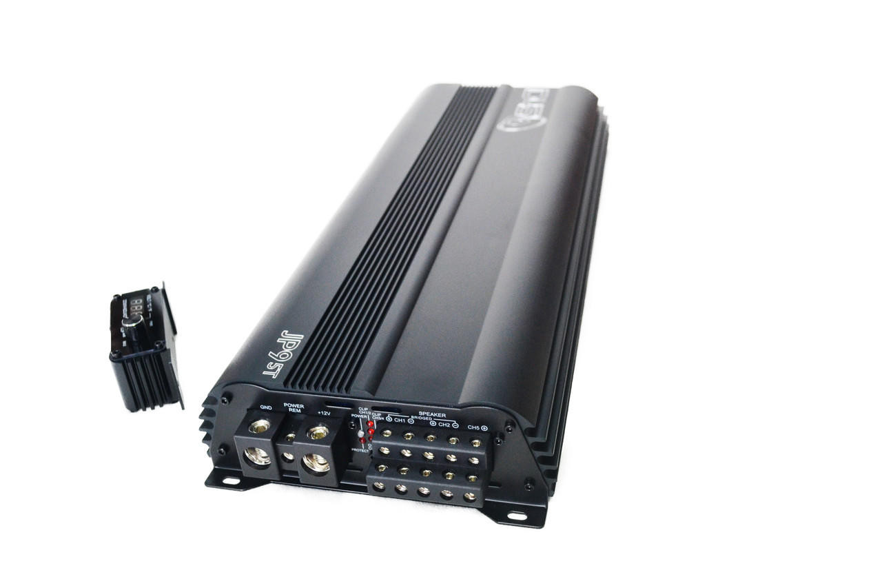 DOWN4SOUND | JP95T BLACK | 1500W RMS | 5 CHANNEL AMPLIFIER