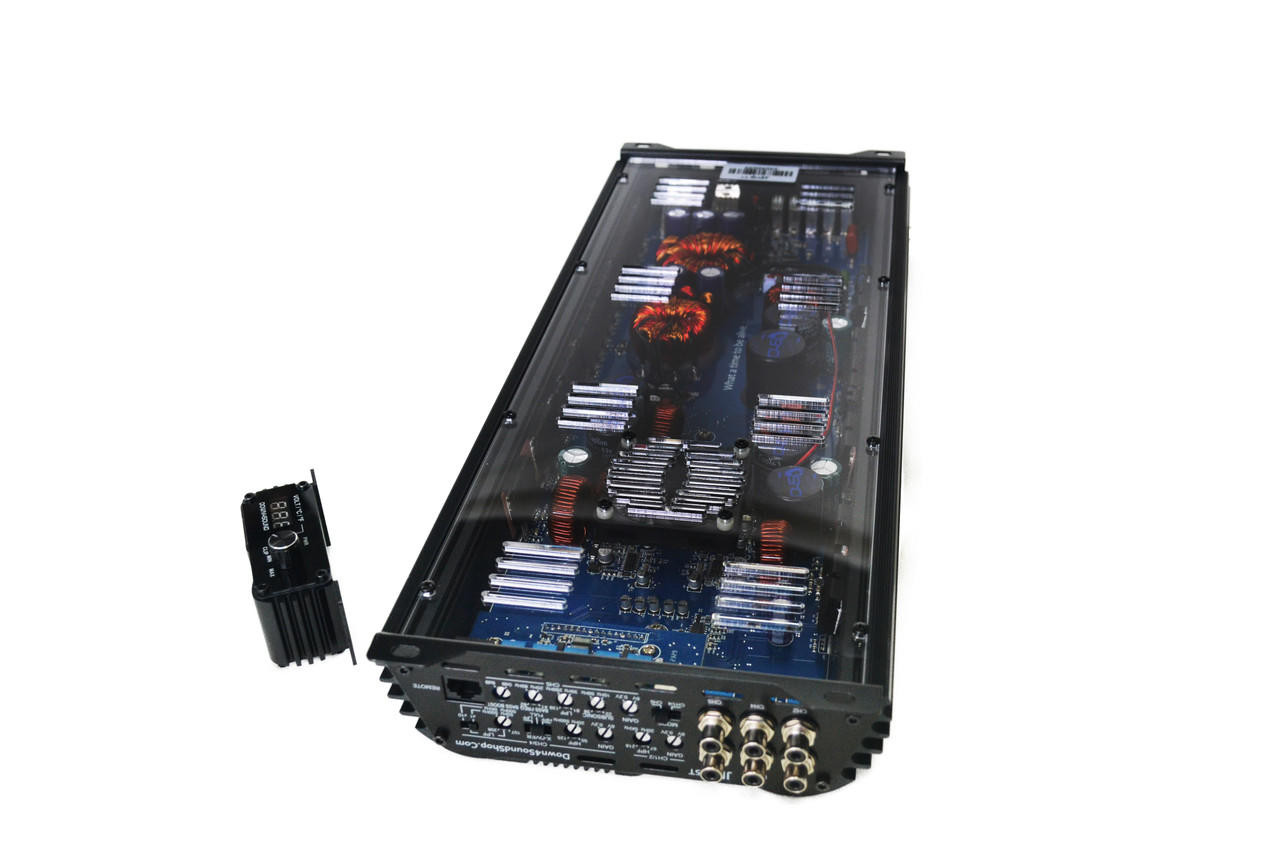 DOWN4SOUND | JP95T BLACK | 1500W RMS | 5 CHANNEL AMPLIFIER